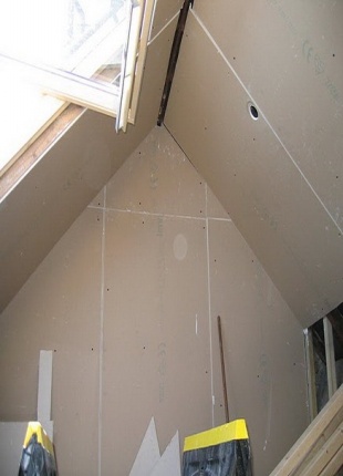 конструкция подвесного потолка из гипсокартона