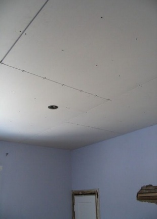 подсветка потолка из гипсокартона фото